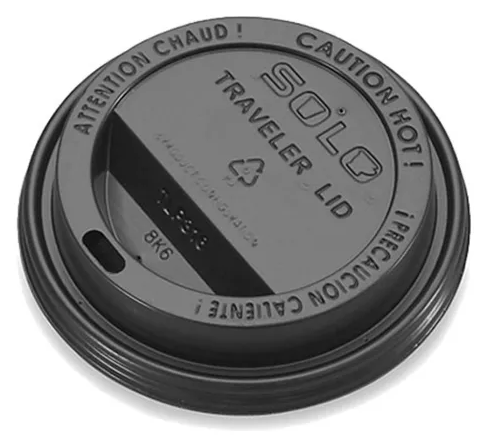 Tapa Capuccino para Vaso de Papel 8oz SOLO – Seguridad y Comodidad para tus Bebidas ☕ - El Cono