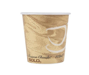 Vaso de papel bebida caliente 4 oz SOLO - El Cono
