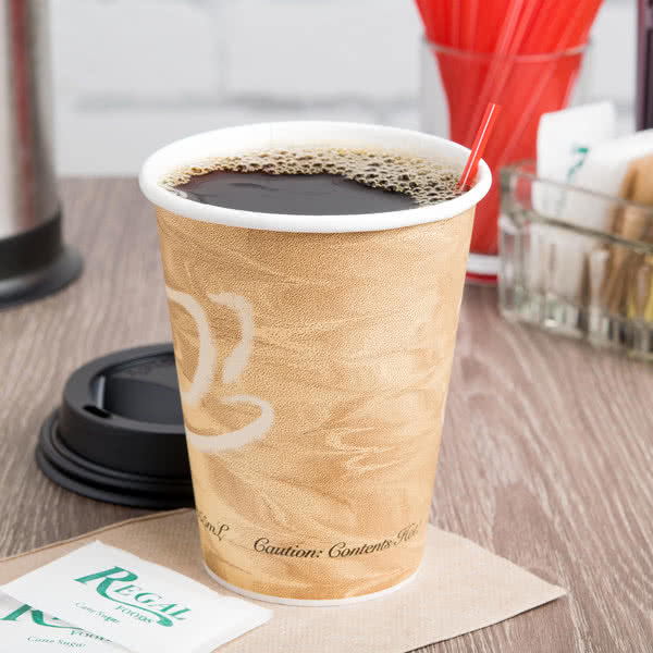 Vaso de papel bebida caliente 12 oz SOLO - El Cono