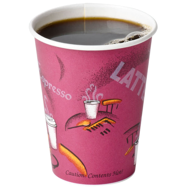 Vaso para café 12 oz c/1,000 pz Bebida Caliente