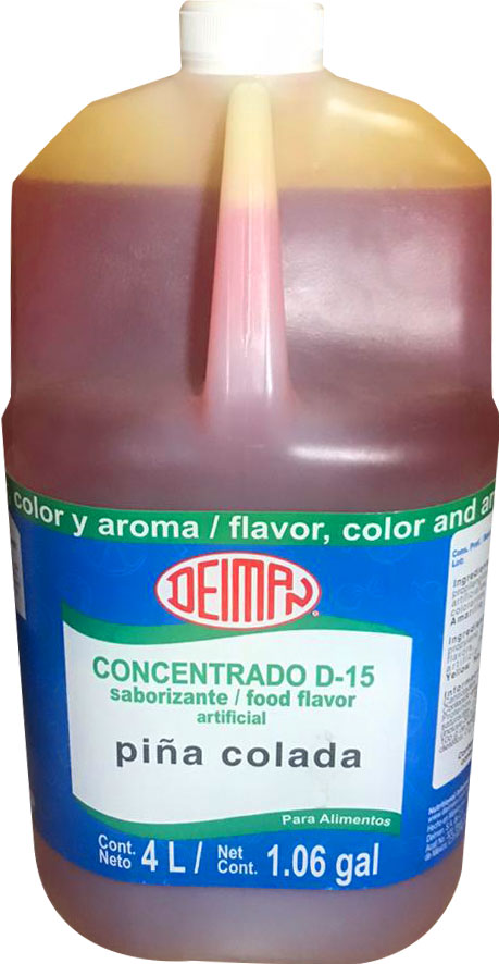 Concentrados D15 - 4 Litros - El Cono