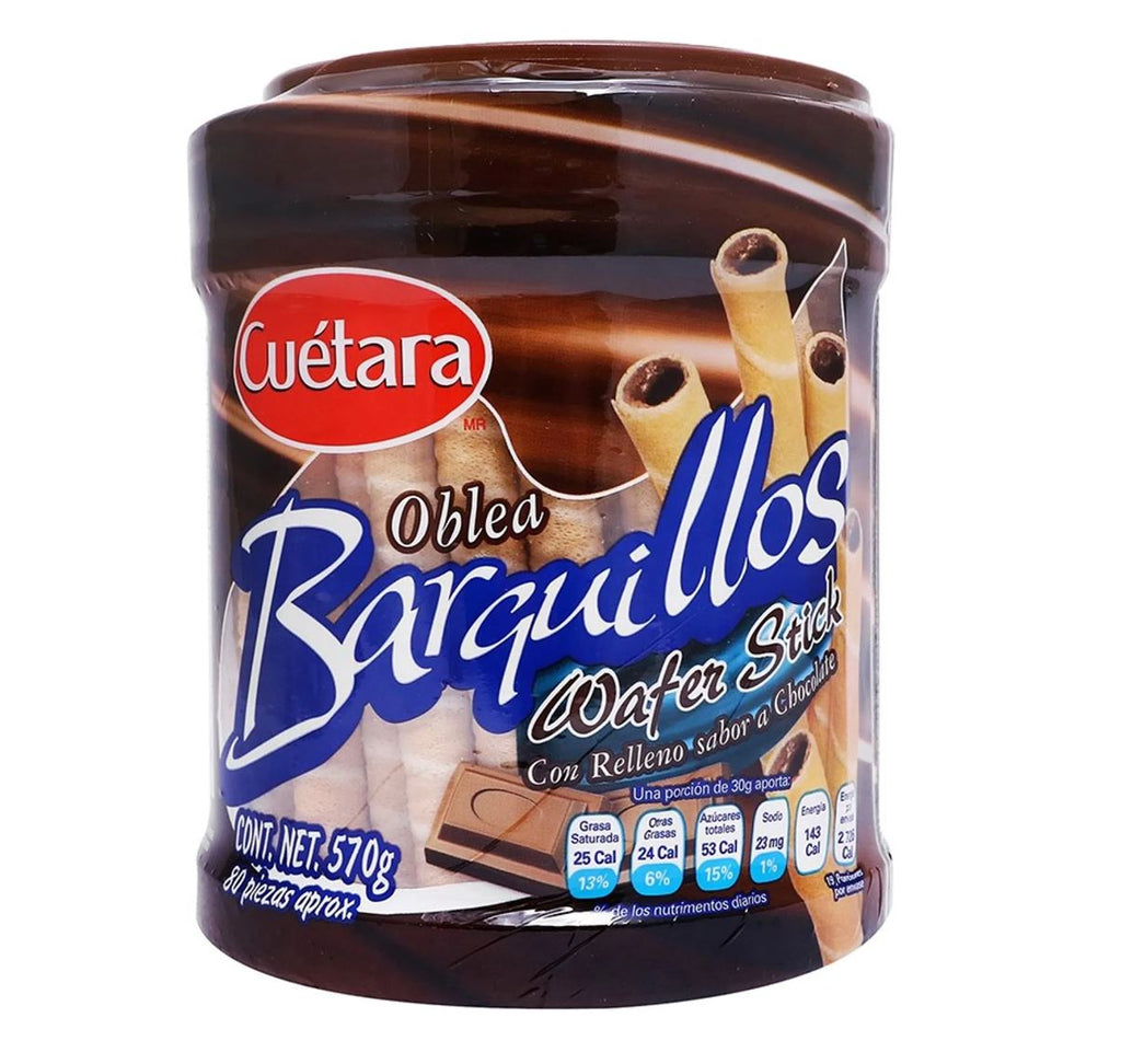 Barquillo de galleta cuétara - Chocolate - El Cono
