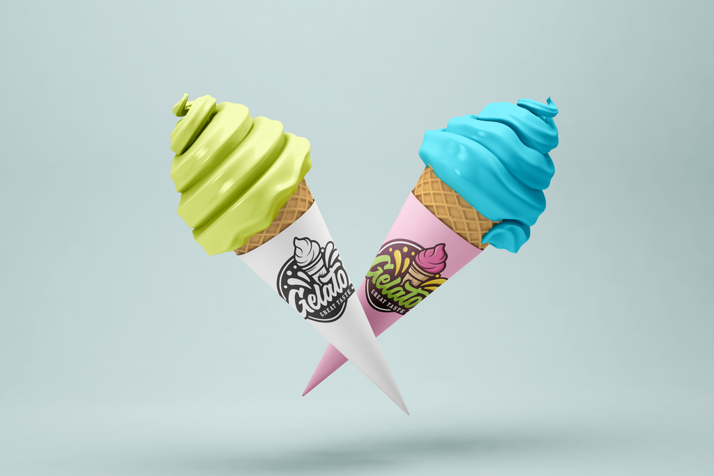 Portaconos personalizados (Cono Waffle - 10,000 piezas) - El Cono
